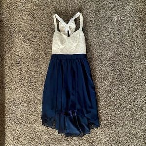 High-Low and Lace Dress